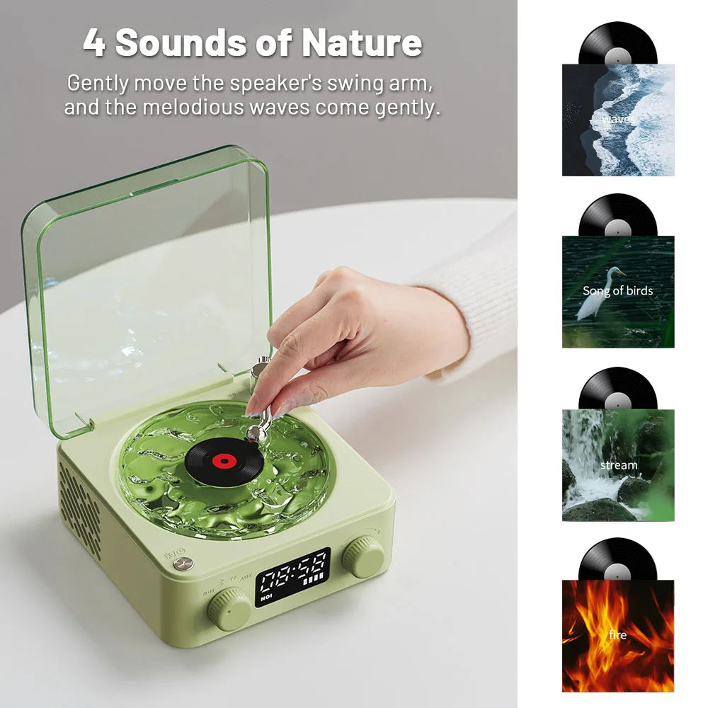 Retro Turntable Wireless Bluetooth Speaker