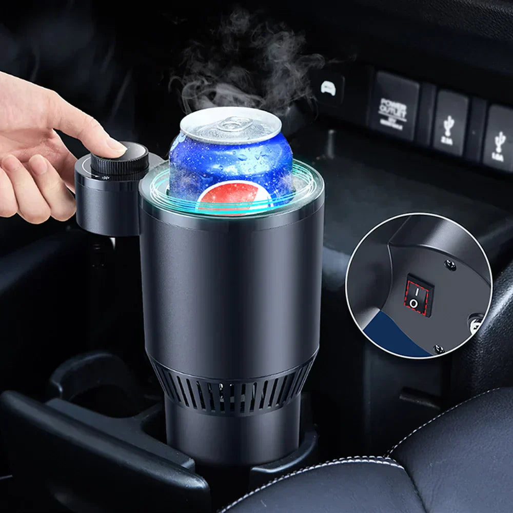 Smart Digital Car Cup Holder Cooler & Heater