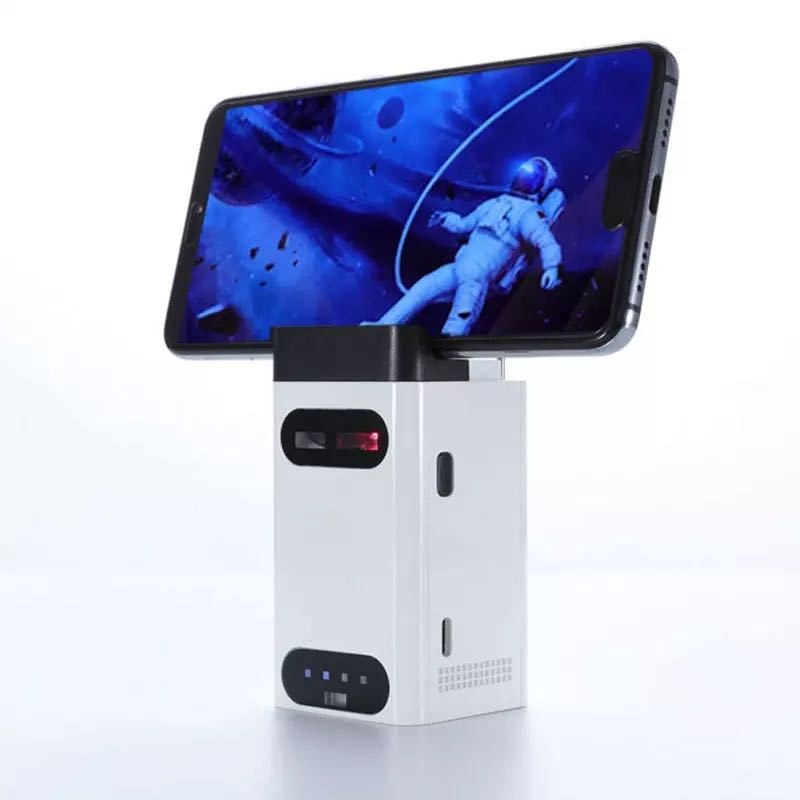 Laser projection keyboard + mouse (set)+phone holder+mobile power supply